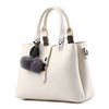 Zarahut Sweet Fashion Leather Shoulder Bag for Women Soft Bucket Handbag