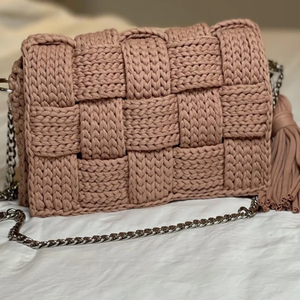 Zarahut Handmade Crossbody Bag 100% Cotton Eco Bag, Ideal Gift for Women