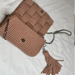 Zarahut Handmade Crossbody Bag 100% Cotton Eco Bag, Ideal Gift for Women