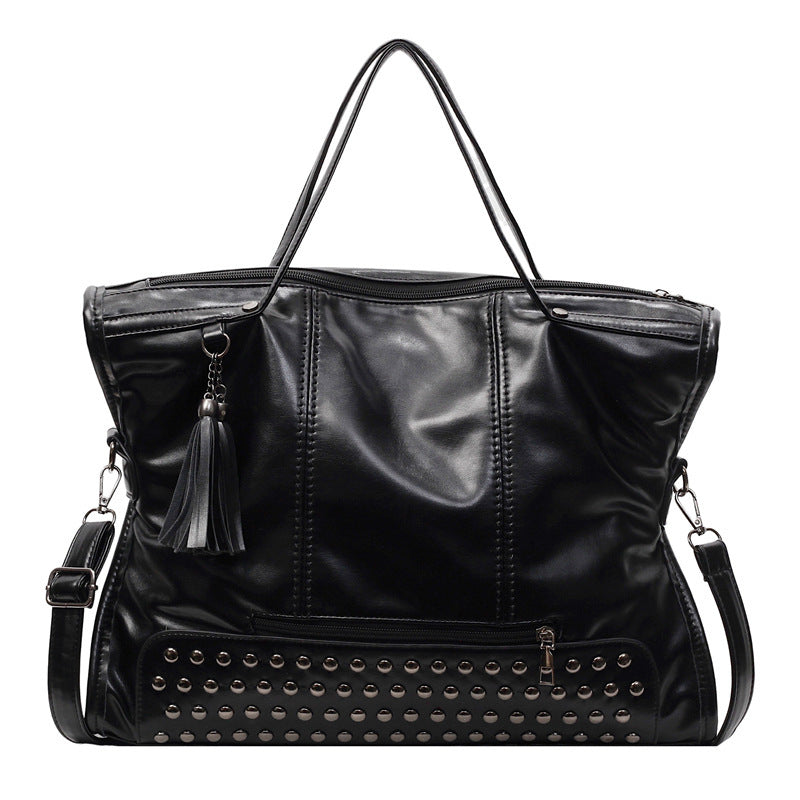 Rivet Large Capacity Messenger Bag Zarahut